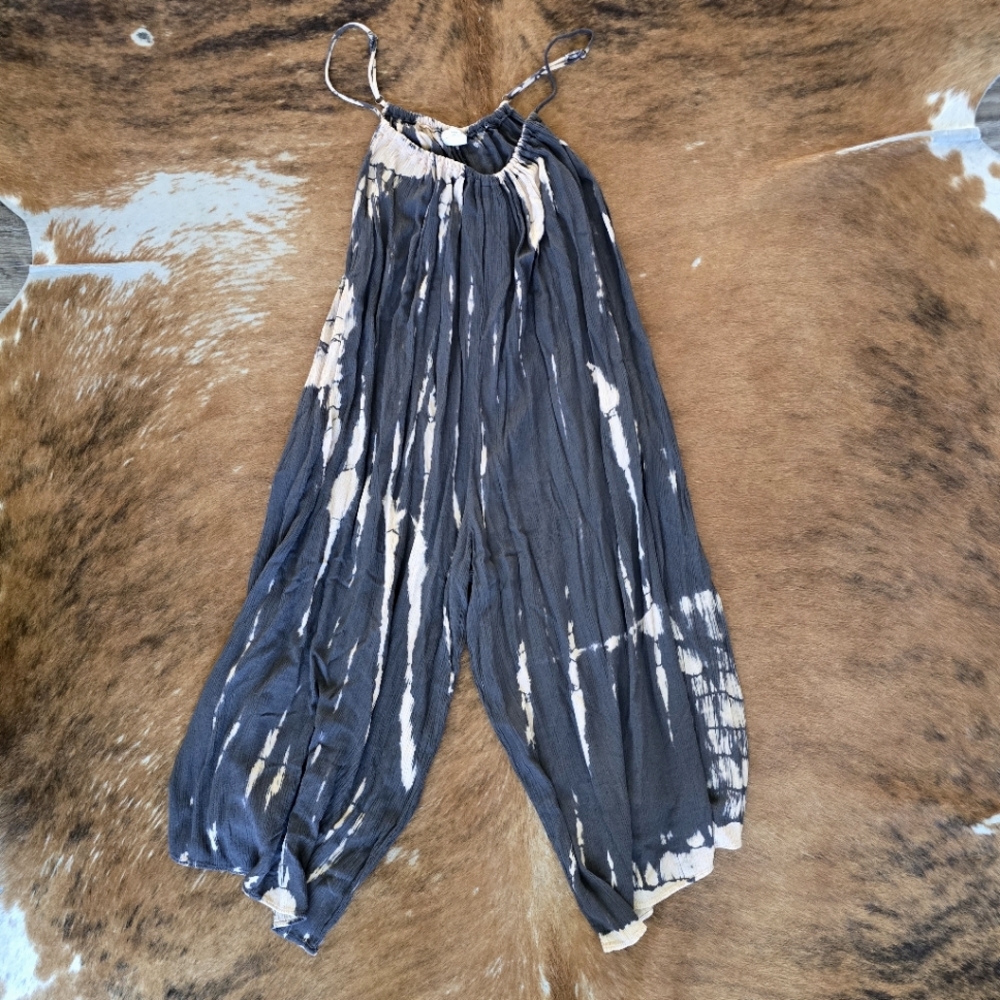By Together Tie Dye Cropped Jumpsuit